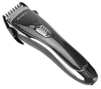 Триммер для волос SUPRA Машинка для стрижки  HCS-209 черный/серебристый