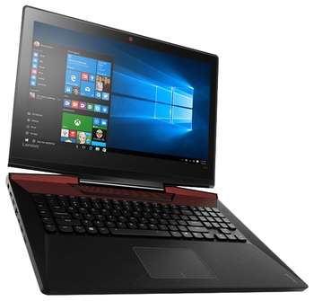 Ноутбук Lenovo IdeaPad Y910-17ISK Core i7 6820HK/32Gb/1Tb/SSD512Gb+512Gb/nVidia GeForce GTX 1070M 8Gb/17.3"/IPS/FHD /Windows 10/black/WiFi/BT/Cam