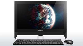 Моноблок Lenovo c20-05 19.5" Full HD E2 7110 /4Gb/500Gb 5.4k/Windows 10/GbitEth/черный 1920x1080