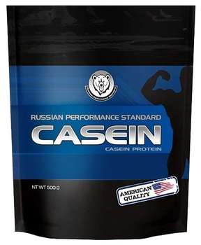 Спортивное питание RPS Nutrition Casein. Пакет 500 гр. Вкус: ваниль.