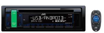 JVC Автомагнитола CD  KD-R481 1DIN 4x50Вт