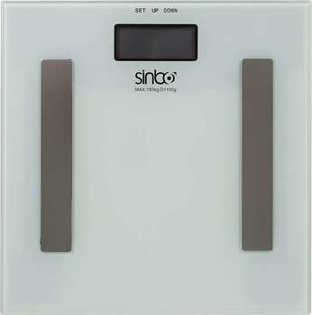 Весы SINBO напольные электронные  SBS 4432 макс.180кг белый