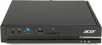 Компьютер, рабочая станция Acer Неттоп  Veriton N2510G P J3710 /4Gb/500Gb 5.4k/HDG405/CR/Free DOS/GbitEth/65W/клавиатура/мышь/черный