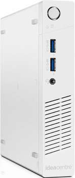 Компьютер, рабочая станция Lenovo Неттоп  IdeaCentre 200-01IBW slim Cel 3215U /4Gb/500Gb 5.4k/HDG/Free DOS/WiFi/BT/65W/белый
