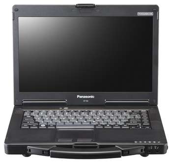 Ноутбук Panasonic Toughbook CF-53mk4 Std. LTE + Win10  Core i5-4310U 2.0GHz, L3 3MB/ 14.0"/500GB/4GB/ DVD Multi/LAN/WLAN 11a/b/g/n/LTE/Serial/Win 10