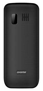 Сотовый телефон Digma Мобильный телефон  A101 2G Linx черный моноблок 1.77" 128x160 BT GSM900/1800