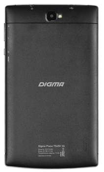 Планшет Digma Plane 7545V 3G MT8321  4C/RAM1Gb/ROM8Gb 7" IPS 1024x600/3G/Android 7.0/черный/2Mpix/0.3Mpix/BT/GPS/WiFi/Touch/microSD 128Gb/GPRS/minUSB/3000mAh