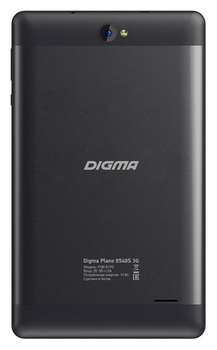 Планшет Digma Plane 8548S 3G SC7731  4C/RAM1Gb/ROM16Gb 8" IPS 1280x800/3G/Android 7.0/графит/черный/2Mpix/0.3Mpix/BT/GPS/WiFi/Touch/microSD 128Gb/minUSB/4000mAh