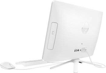 Моноблок HP 20-c029ur 20" HD Cel J3060/4Gb/500Gb 7.2k/HDG/DVDRW/Free DOS 2.0/GbitEth/клавиатура/белый