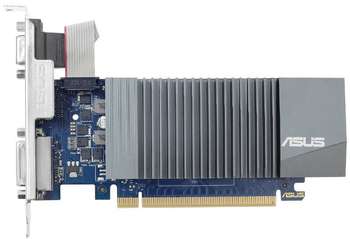 Видеокарта ASUS GeForce GT 710 954Mhz PCI-E 2.0 1024Mb 5012Mhz 32 bit DVI HDMI HDCP BRK GT710-SL-1GD5-BRK