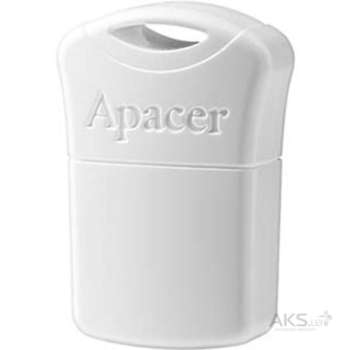 Flash-носитель APACER Флеш-накопитель  USB2.0 Flash Drive AH116 4GB White RP AP4GAH116W-1
