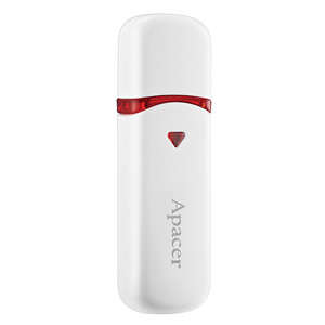 Flash-носитель APACER Флеш-накопитель  USB2.0 Flash Drive AH333 8GB White RP AP8GAH333W-1