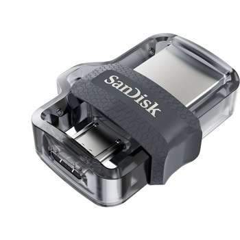 Flash-носитель SanDisk 16Gb Ultra Dual drive SDDD3-016G-G46 USB3.0 черный