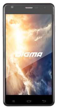 Смартфон Digma VOX + Navitel S501 3G 8Gb графит моноблок 3G 2Sim 5" 720x1280 Android 6.0 8Mpix WiFi BT GPS GSM900/1800 GSM1900 TouchSc MP3