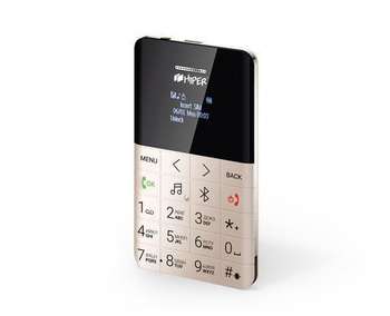 Смартфон HIPER POWER Мобильный телефон ONE GOLD MP-01GLD HIPER