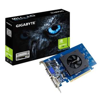 Видеокарта Gigabyte PCIE8 GT710 1GB GDDR5 GV-N710D5-1GI