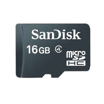Карта памяти SanDisk MICRO SDHC 16GB CLASS4 SDSDQM-016G-B35