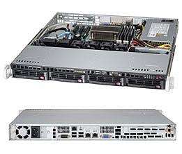 Сервер SuperMicro 1U SATA BLACK SYS-5018D-MTF