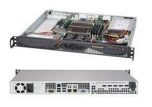 Сервер SuperMicro 1U SATA BLACK SYS-5019S-ML