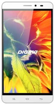 Смартфон Digma S505 3G Vox 8Gb белый моноблок 3G 2Sim 5" 720x1280 Android 6.0 13Mpix WiFi BT GPS GSM900/1800 GSM1900 TouchSc MP3 VidConf FM microSDHC max32Gb