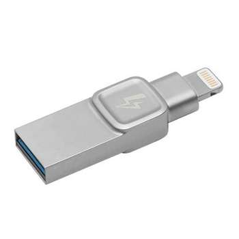 Flash-носитель Kingston Флеш Диск 64Gb DataTraveler Bolt Duo C-USB3L-SR64G-EN USB3.1 серебристый
