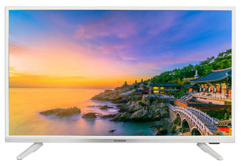 Телевизор HYUNDAI LED 32" H-LED32R401WS2 белый/HD READY/60Hz/DVB-T/DVB-T2/DVB-C/DVB-S2/USB