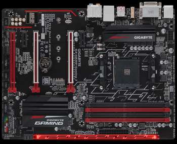 Материнская плата Gigabyte GA-AB350-Gaming 3 Soc-AM4 AMD B350 4xDDR4 ATX AC`97 8ch(7.1) GbLAN RAID+DVI+HDMI УЦЕНКА