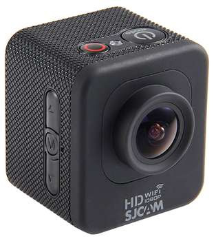 SJCAM Экшн-камера  M10 WiFi Сube Mini 1xCMOS 12Mpix черный