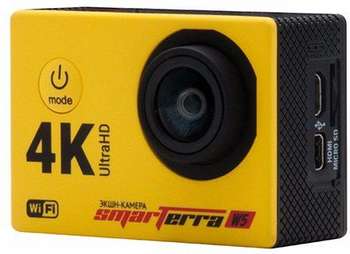 Smarterra Экшн-камера  W5 1xCMOS 16.1Mpix желтый