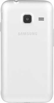 Смартфон Samsung Galaxy J1 mini SM-J105 8Gb белый моноблок 3G 2Sim 4" 480x800 Android 5.1 5Mpix WiFi BT GPS GSM900/1800 GSM1900 TouchSc MP3 FM microSD max128Gb
