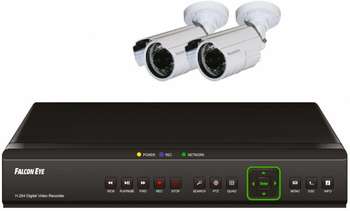 Видеоконференцсвязь FALCON EYE Комплект видеонаблюдения  FE-104D KIT Light