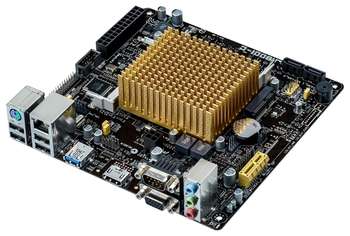 Материнская плата ASUS J1800I-C na DDR3 mini-ITX AC`97 8ch(7.1) GbLAN SATA2 VGA+HDMI+COM