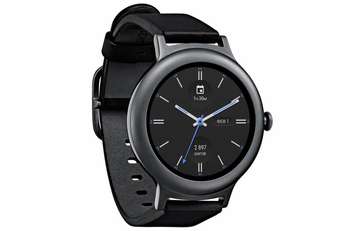 Умные часы, браслет LG Смарт-часы  Watch Style W270 1.2" P-OLED титан