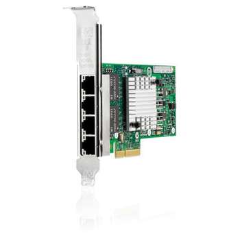 Сервервный сетевой адаптер HP Плата коммуникационная   10/100/1000 Мбит  NC365T 4-port Ethernet Server Adapter 593722-B21