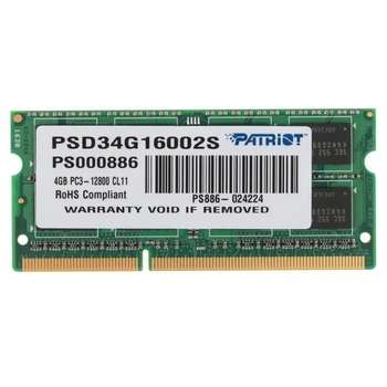 Оперативная память Patriot PSD34G16002S