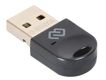 Контроллер Digma Адаптер USB D-BT400A BT4.0+EDR class 1.5 20м черный