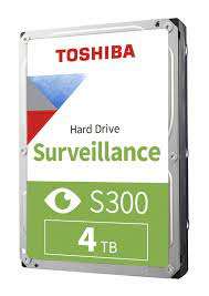 Жесткий диск HDD Toshiba 4Tb Surveillance S300 5400 256Mb (HDWT840UZSVA)