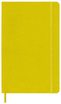 Канцтовар MOLESKINE Блокнот CLASSIC SILK QP060M6SILK Large 130х210мм обложка текстиль 240стр. линейка твердая обложка желтый
