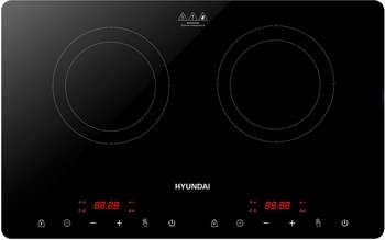 Настольная плита HYUNDAI Плита Индукционная HYC-0109 черный стеклокерамика
