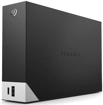 Внешний накопитель Seagate Жесткий диск USB 3.0 8Tb STLC8000400 One Touch 3.5" черный USB 3.0 type C