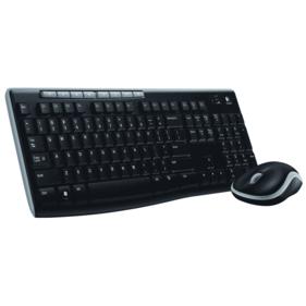 Комплект (клавиатура+мышь) Logitech Wireless Desktop MK270