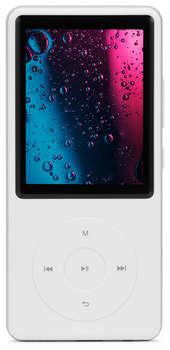 MP3-плеер Digma Плеер Hi-Fi Flash M5 BT 16Gb белый/2.4"/FM/microSD/microSDHC/clip
