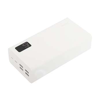 Зарядное устройство, аккумулятор Perfeo Powerbank MOUNTAINS 40000 mAh/LED дисплей/PD + QC 3.0/Type-C/4 USB/Выход: 3A, max 22.5W/White