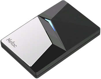 Внешний накопитель Netac Накопитель SSD USB-C 2000Gb NT01Z7S-002T-32BK Z7S 2.5" черный