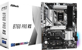 Материнская плата ASRock B760 PRO RS Soc-1700 Intel B760 4xDDR5 ATX AC`97 8ch 2.5Gg RAID+HDMI+DP