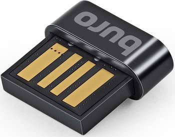 Контроллер BURO Адаптер USB BU-BT531-nano BT5.3+EDR class 1.5 20м черный