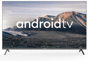 Телевизор HYUNDAI LED 50" H-LED50BU7006 Android TV Frameless Metal черный 4K Ultra HD 60Hz DVB-T2 DVB-C DVB-S DVB-S2 USB WiFi Smart TV