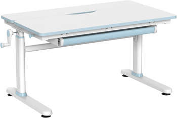 Компьютерный стол CACTUS Стол детский CS-KD01-LBL столешница МДФ голубой 100x80x60см