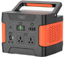 Аксессуар для планшета Itel Мобильный аккумулятор Solar Generator 600 150000mAh 5A черный/оранжевый