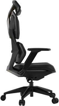 Кресло, стул GMNG Кресло игровое GG-CH210B черный сиденье черный кожзам с подголов. крестов. пластик черный пластик черный